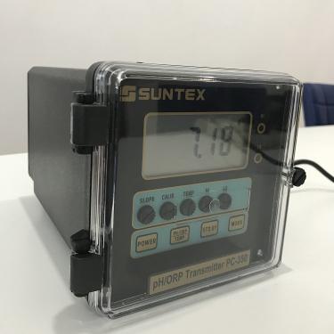 在線PH計 SUNTEX上泰 PH/ORP控制器PC-350酸度計，PH儀表