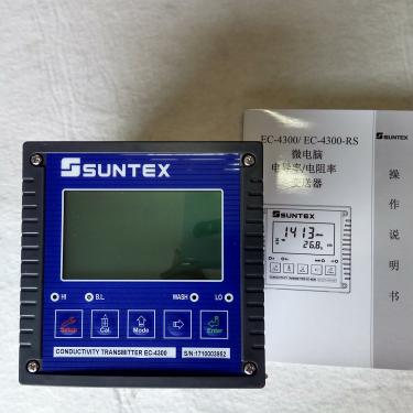 SUNTEX電導(dǎo)率/電阻率儀EC-4310配電極8-241微電腦變送器雙輸出/組