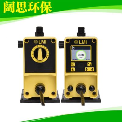 LMI電磁泵PD系列 PVC/4FV泵頭材質 米頓羅加藥計量泵