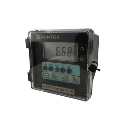 SUNTEX在線pH計PC-350 酸度計ph測試儀工業ORP控制器數顯ph檢測儀